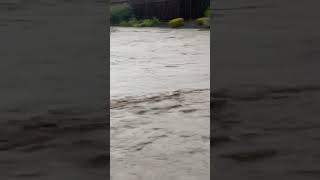 Neighborhood flooded in California