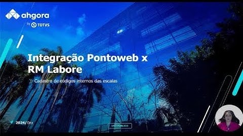 How To | PW - Ponto Web Ahgora integração com Linha RM Parte 1 #TOTVS_RH_Linha_RM