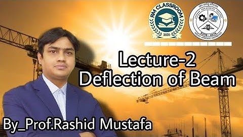 Deflection of Beam (Lecture-2)