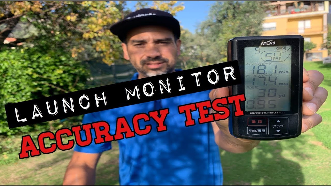 Golf Launch Monitor Testing GST-5 GL | On Course Testing - YouTube