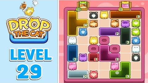 Drop The Cat Level 29 Walkthrough Solution
