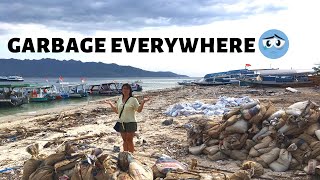 What you don’t know about this Gili island in Lombok, Indonesia! (Beach clean-up time!)