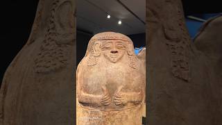 Ancient sarcophagi in the Israel Museum in Jerusalem ,Israel 2024