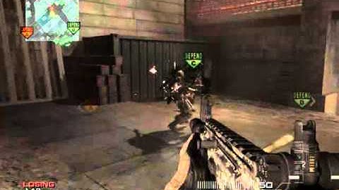 MW3- Scar-L Silencer Gameplay