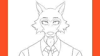 How To Draw Legosi (Beastars)