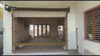 Automatic Grill Rolling Shutters