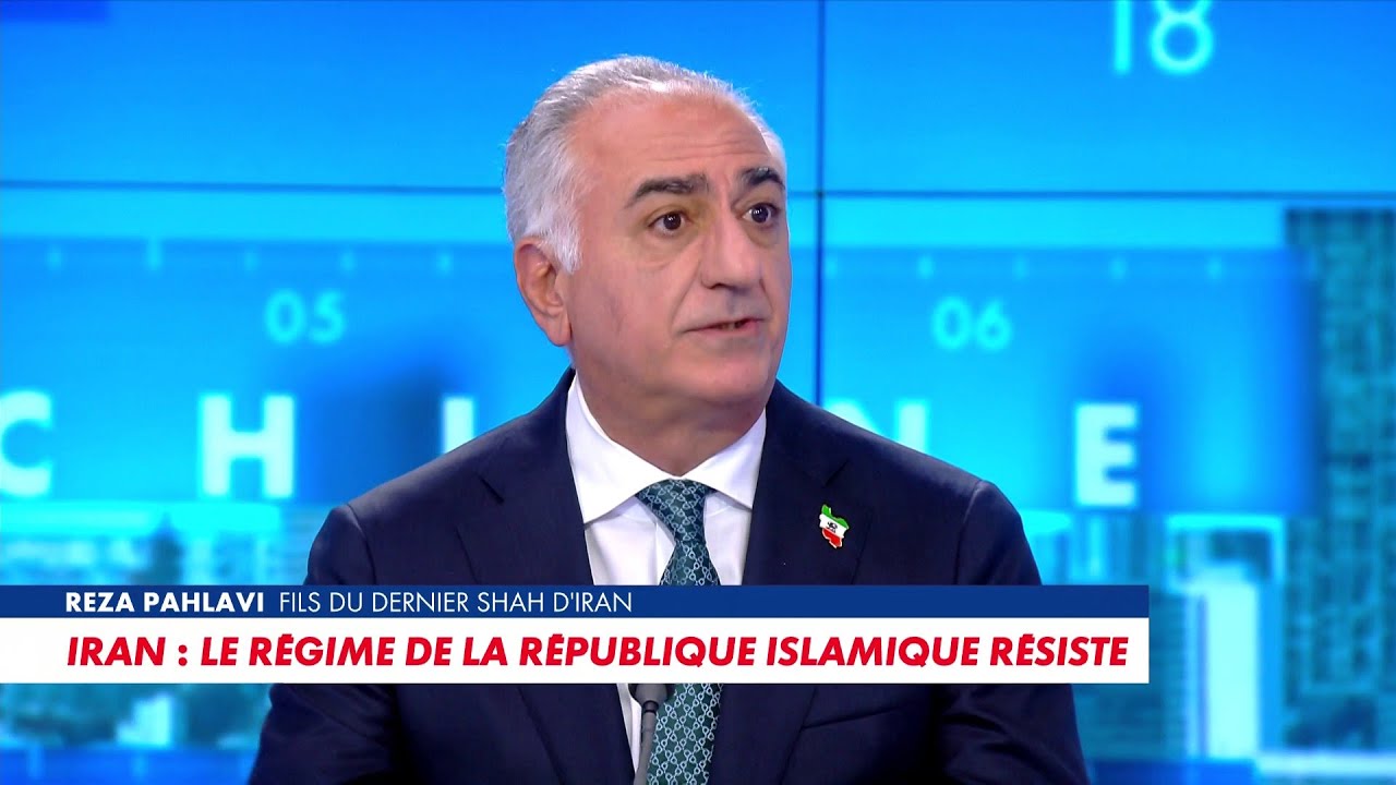 Reza Pahlavi, fils du dernier Shah d’Iran : «La chute du régime est très proche»
