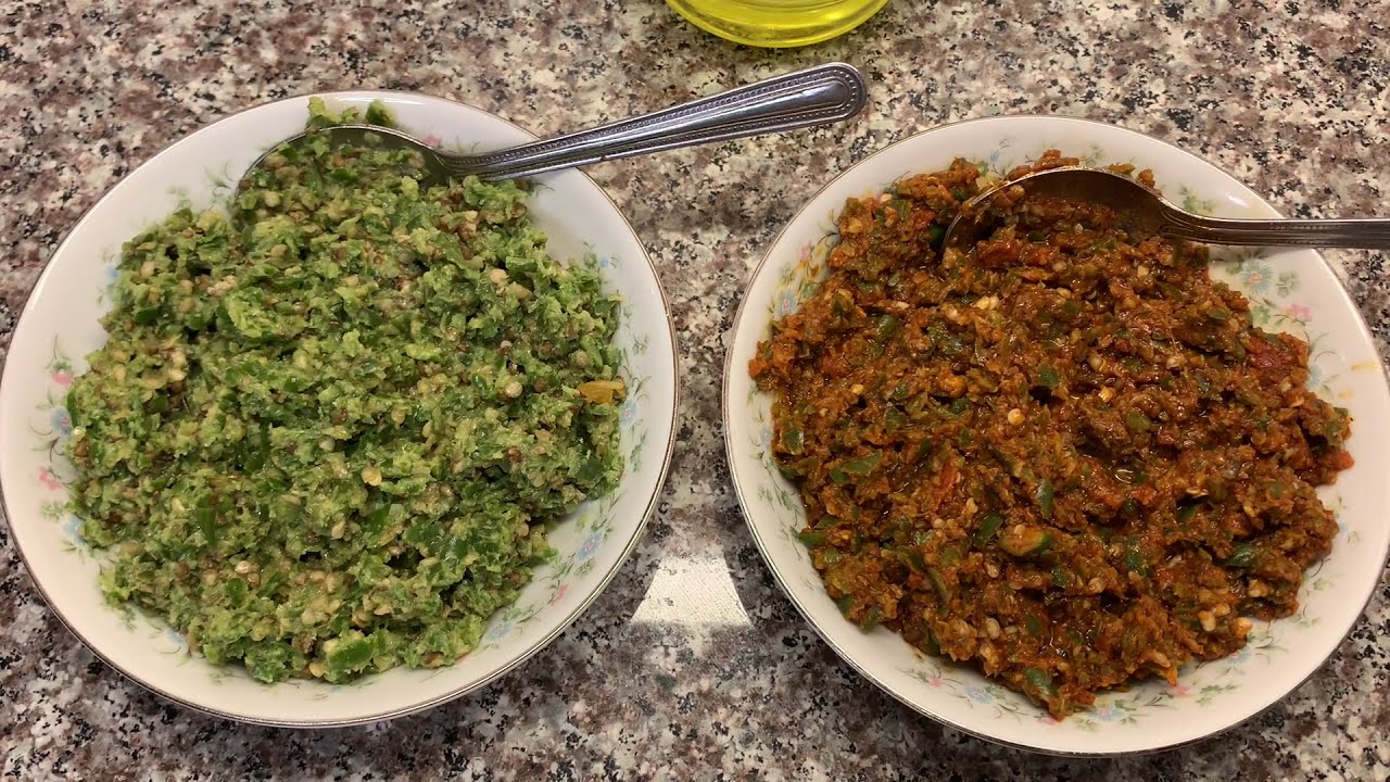 Hot Ethiopian green chili sauce YouTube