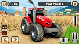 Real Tractor Farming Game - Android Gameplay/ Action Gameplay screenshot 5
