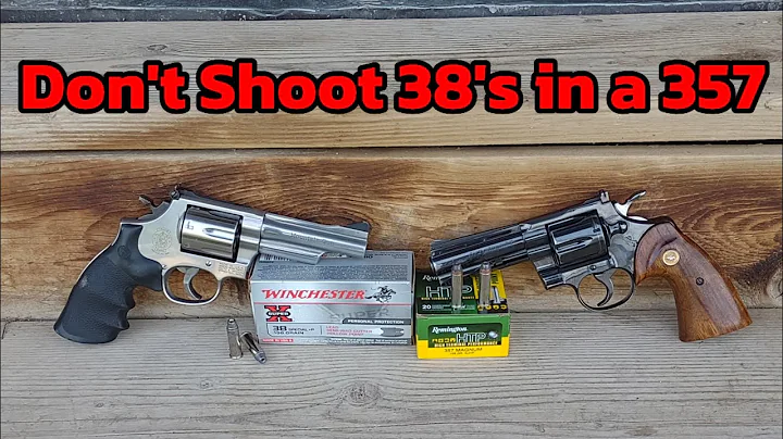 The Problem with shooting 38 Specials in your 357 Magnum