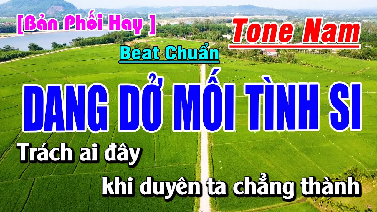 Karaoke Dang Dở Mối Tình Si Tone Nam [ HAY LẮM ] | Bạch Duy Sơn bekijken op YouTube