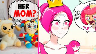 Meeting Princess Loolilalu's Mother | Dolly and Pomni React to The Amazing Digital Circus #114