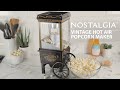 Nhap501series  nostalgia vintage hot air popcorn maker