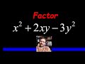 Factor the Trinomial x^2 - 2xy - 3y^2