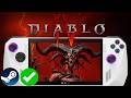 Diablo 4 Lord of Hatred ROG ALLY Z1 Extreme Performance: Handheld Gameplay