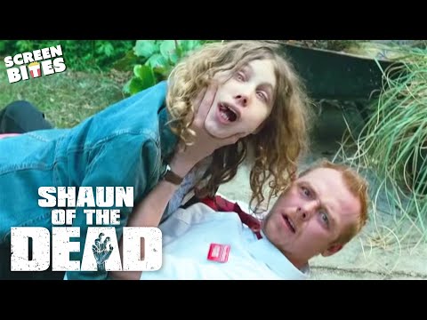 Shaun Of The Dead - She's so drunk. Simon Pegg, Nick Frost, Edgar Wright