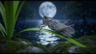 Deep Forest Night: Slow Healing Relaxing atmosphere & Soft Cricket Sounds screenshot 2