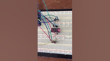 4자리 7세그먼트 동작