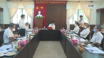 Bí thư Tỉnh ủy làm việc với Công ty cổ phần Cao su Bà Rịa | BRTgo