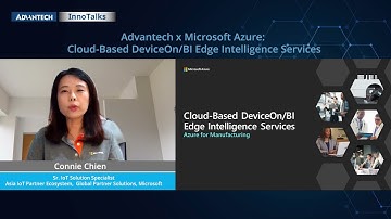 Advantech x Microsoft | Cloud-Based DeviceOn/BI Edge Intelligent Services (T3), Advantech (EN)