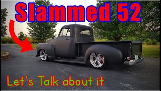 Slammed 52 Chevrolet 3100 AD Truck