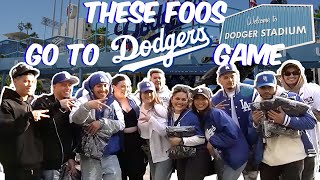 FOOS @ OPENING WEEK DODGER GAME !