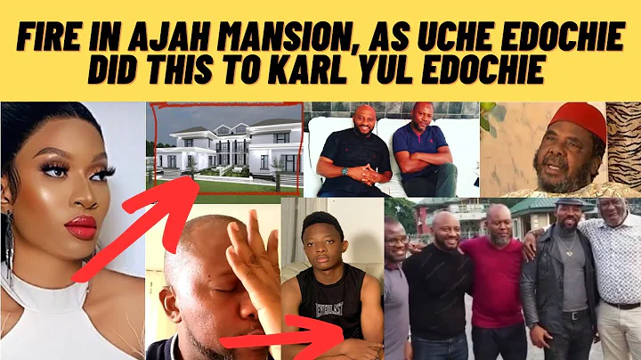 OMG! Uche edochie did this to Karl edochie  in ajah Mansión