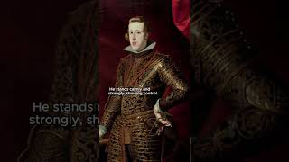 Portrait of Philip IV of Spain with his court dwarf by Gaspar de Crayer #history #shorts #art