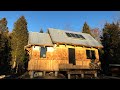 A Sunny Winter Day at the Off Grid Cabin