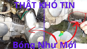 Cách Tẩy Nhớt Xe Bám Trên Lóc Máy Xe Cực Sạch/Mẹo Pha Nước Tẩy Rửa Xe Tại Nhà Siêu Tiện Lợi