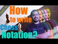 How to write chess notation part1 by officer sangam singh  