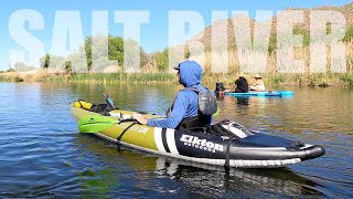 Kayaking The Lower Salt River in Arizona