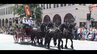 Santa Barbara Fiesta Old Spanish Days Horse Parade