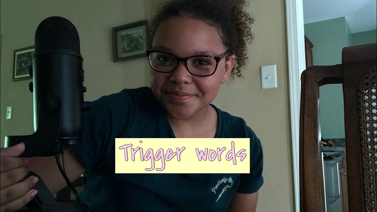 ASMR- trigger words 💛💛