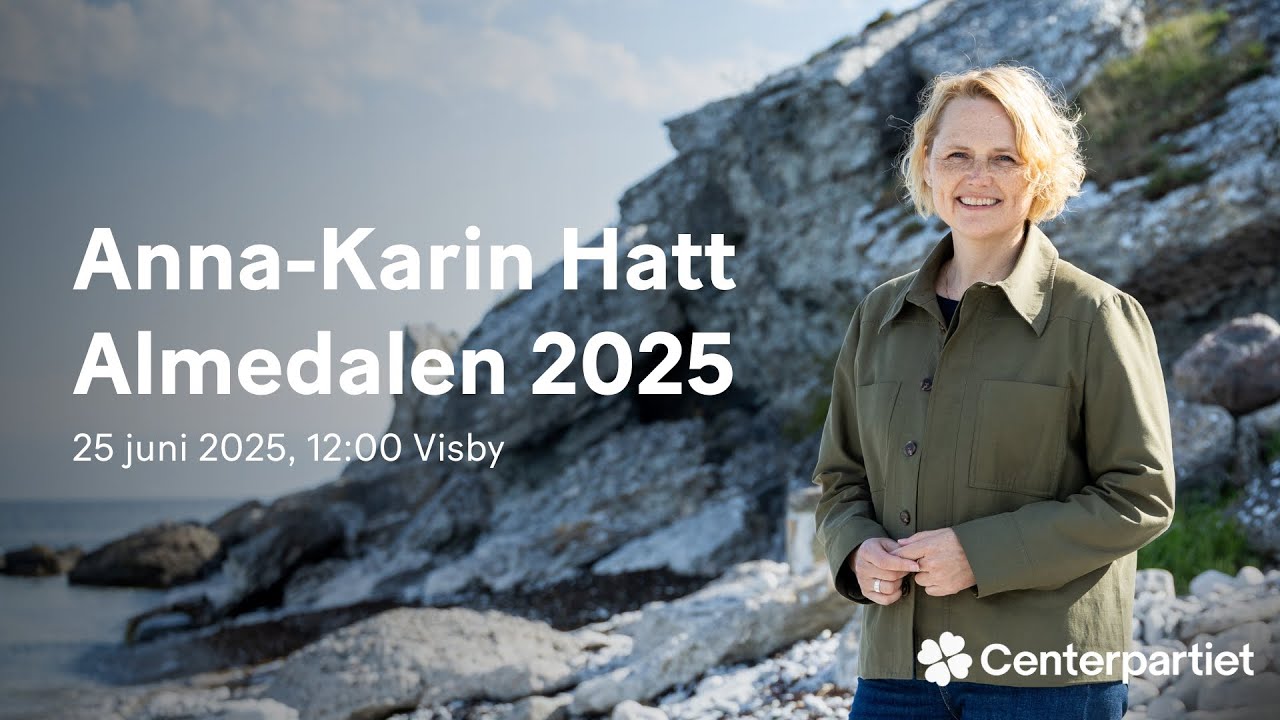 Partiledartal Almedalen 2025