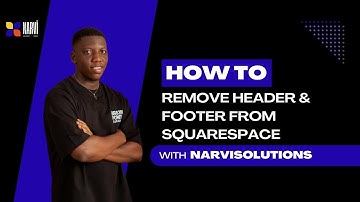 How to Hide Header and Footer in Squarespace | Simple CSS Trick!