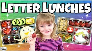 ABC LUNCH IDEAS! 🍎 Letter Themed Lunches for KIDS