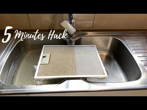 How to Clean Range Hood Filters in 5 Minutes with Baking Soda