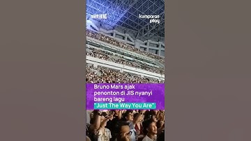 Thumbnail of Bruno Mars Ajak Penonton Nyanyi Lagu “Just The Way You Are”