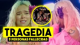 3 MUERT0S en el ÚLTIMO CONCIERTO DE KAROL G 😭 ENTRE ELLOS UNA EMBARAZADA