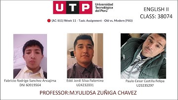 🔴 (AC-S11) Week 11 - Task: Assignment - Old vs. Modern (PA5)