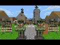Minecraft battle  noob vs pro  what military hide in this village animation