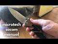 Microtech Socom Manual - a blade for the fancy wars