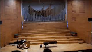 Órgano de San Juan. Auditorio Juan Victoria. Fantasía en C minor BWV 537. Esteban Rinsky