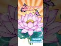 Just a peaceful pink lotus blooming... 🦋🤍 #Shorts #fashion #teepublic #universe #thousandstars
