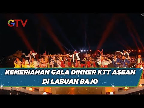 Jokowi Ikut Berjoget saat Lagu dari NTT Dinyanyikan di Gala Dinner KTT Asean