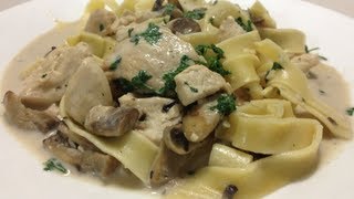 CHICKEN FETTUCCINE - Weight Loss Recipe