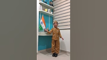 Fancy dress competition# Freedom fighter Netaji Subhash chandra Bose
