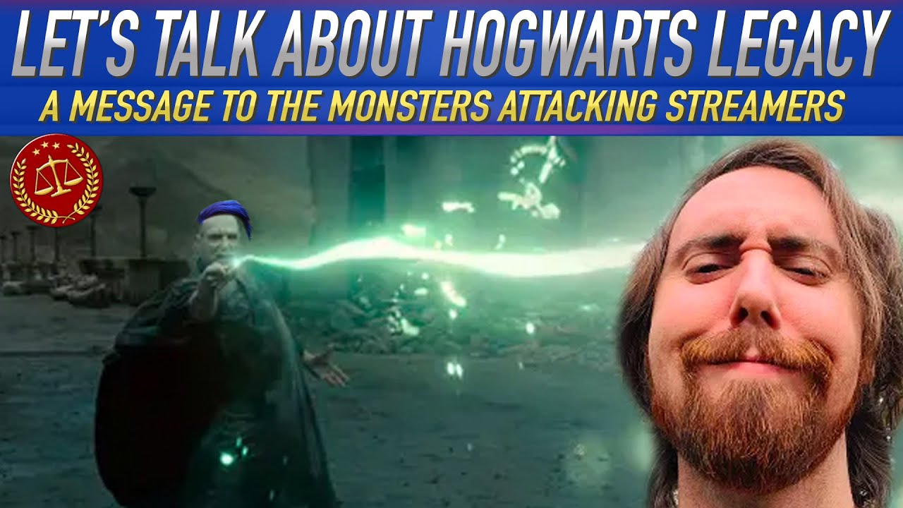 Asmongold is Attacked for Playing Hogwarts Legacy 