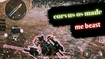 Corvus os made me beast⚡⚡⚡⚡ ft: redmi note 8 pro, corvus os pubg montage